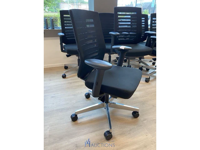 6 verrijdbare typiste stoelen - afbeelding 2 van  5