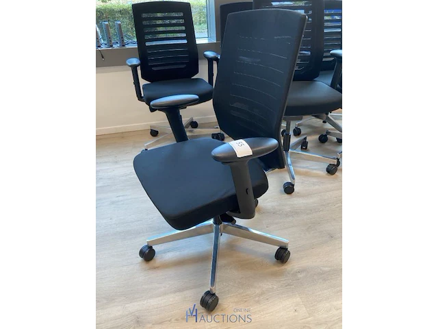 6 verrijdbare typiste stoelen - afbeelding 3 van  5