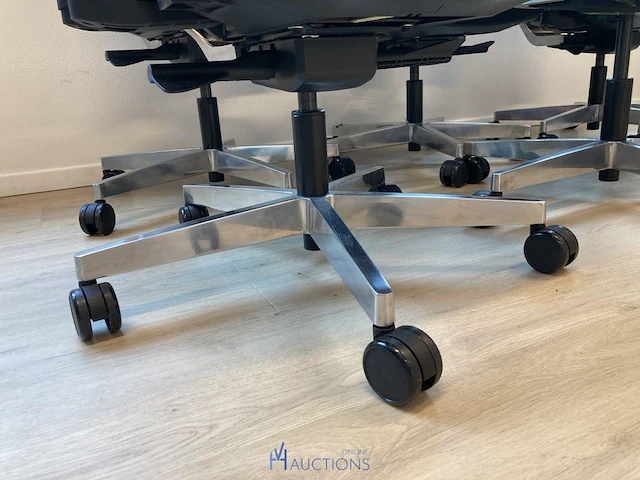 6 verrijdbare typiste stoelen - afbeelding 5 van  5