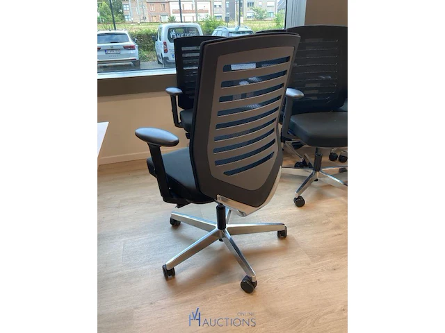 6 verrijdbare typiste stoelen - afbeelding 3 van  5