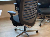 6 verrijdbare typiste stoelen - afbeelding 3 van  5