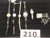 6 vintage horloges - afbeelding 1 van  3