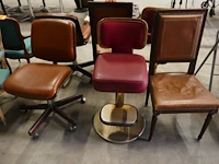 6 vintage stoelen - afbeelding 2 van  4