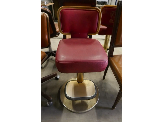 6 vintage stoelen - afbeelding 3 van  4