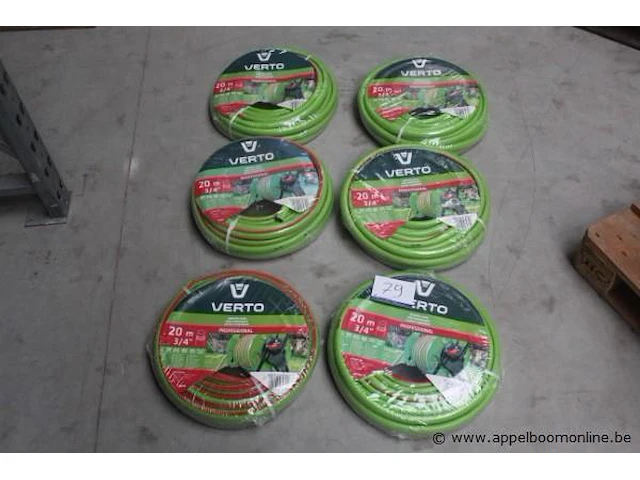 6 waterdarmen verto, 20m 3/4" - afbeelding 1 van  2