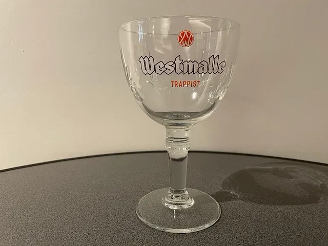 6 westmalle glazen - afbeelding 1 van  2