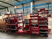 6 würth rekjes met gereedschap - afbeelding 1 van  9