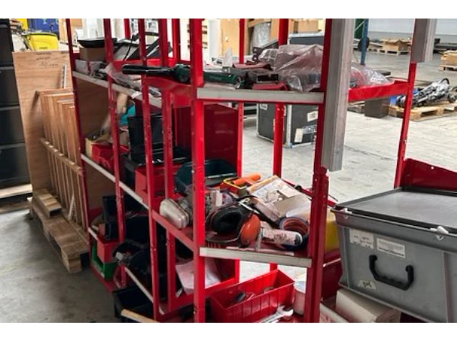 6 würth rekjes met gereedschap - afbeelding 2 van  9