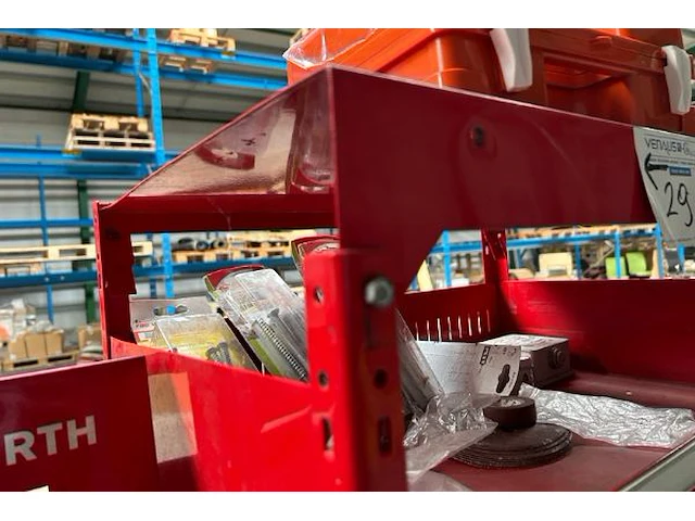 6 würth rekjes met gereedschap - afbeelding 3 van  9