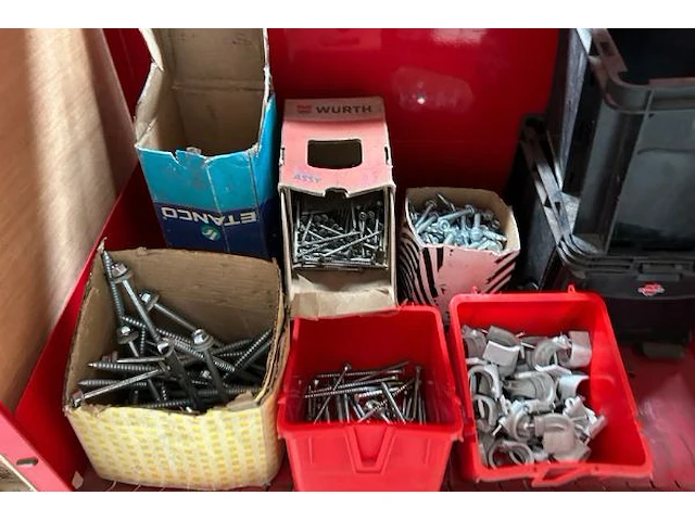 6 würth rekjes met gereedschap - afbeelding 7 van  9