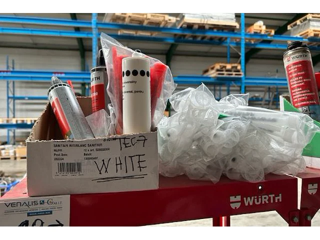 6 würth rekjes met gereedschap - afbeelding 9 van  9