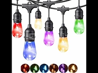 6 x 10 meter prikkabel led rgb multicolor -waterdicht. - afbeelding 2 van  4