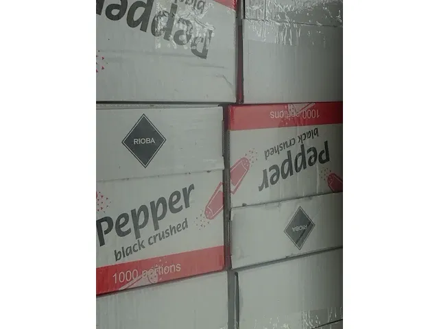 6 x 1000 porties peper black ground 0,14 gr - afbeelding 2 van  2