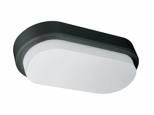 6 x 12w 3000k opbouw design led panelen ovaal waterdicht - afbeelding 3 van  6