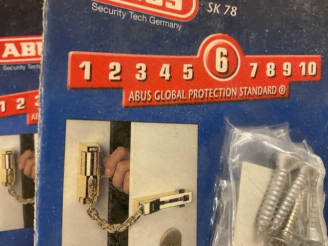 6 x afsluitbare deurketting - afbeelding 3 van  4