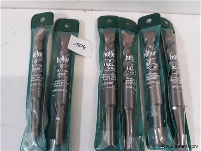 6 x betonboor heller - afbeelding 2 van  2