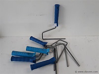 6 x beugel voor muurverfrollen 18 cm - afbeelding 1 van  2