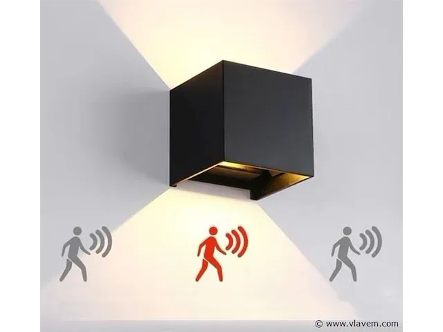 6 x bidirectionele 6w led wandlamp - afbeelding 1 van  4
