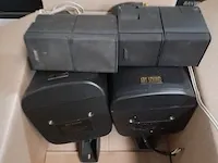 6 x boxen sanyo/art sound/bose + steunen - afbeelding 1 van  2