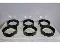 6 x clear lens (front) for vari-lite vl3500 wash - afbeelding 1 van  2