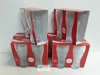 6 x coca cola glazen 2 stuks 20 cl