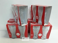 6 x coca cola glazen 2 stuks 20 cl - afbeelding 1 van  3