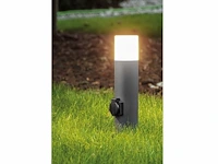 6 x cortona 40 schuko buiten lamp zwart - afbeelding 8 van  8