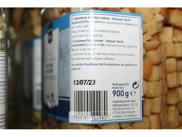 6 x croutons naturel 900 gr - afbeelding 3 van  4