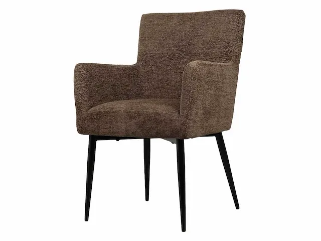 6 x design eetkamerstoel fls bruin - afbeelding 1 van  5