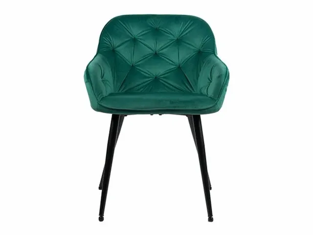 6 x design eetkamerstoelfelgroen 9051 - afbeelding 2 van  4
