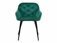 6 x design eetkamerstoelfelgroen 9051 - afbeelding 2 van  4