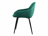 6 x design eetkamerstoelfelgroen 9051 - afbeelding 4 van  4