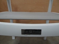 6 x garden prestige alu stapelstoel namur white mat - afbeelding 4 van  4