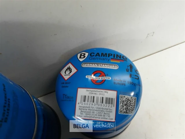 6 x gaspatroon 190 gram - afbeelding 3 van  3