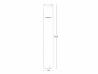 6 x gt lumen 50 sensor buiten lampen - afbeelding 2 van  8