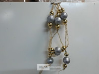 6 x guirlande pvc goud zilver - afbeelding 3 van  3