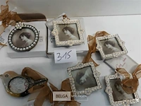 6 x hangdeco fotokader +/- 4,5 cm 3 assorti - afbeelding 3 van  3