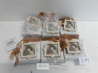 6 x hangdeco fotokader 4,5x4,5 cm - afbeelding 2 van  3