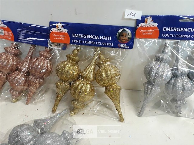 6 x hangdeco pvc 3 stuks 18 cm - afbeelding 3 van  3