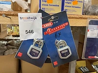 6 x hangsloten - afbeelding 1 van  4