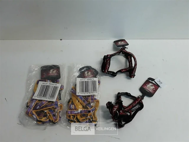 6 x hondenharnas 25-35 cm 2 assorti - afbeelding 1 van  3