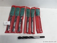 6 x houtboor rond 12-14 mm - afbeelding 1 van  2