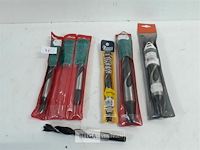 6 x houtboor rond 3 x 12mm + 1 x 16-22-24 mm - afbeelding 1 van  3