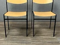 6 x houten stoelen - afbeelding 1 van  2