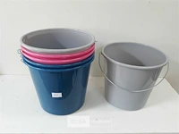 6 x huishoudemmer 10l - afbeelding 1 van  3