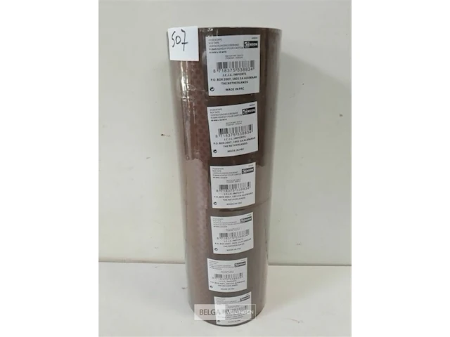 6 x inpakkleefband bruin 50m x 48 mm - afbeelding 1 van  3