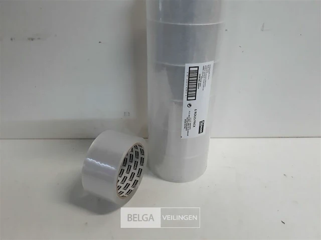 6 x inpakkleefband transparant 66m x 48 m - afbeelding 3 van  3