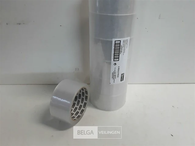 6 x inpakkleefband transparant 66m x 48 m - afbeelding 3 van  3