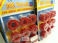 6 x klappers voor speelgoedgeweer 8 shot 288 knallen - afbeelding 3 van  3