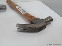 6 x klauwhamer houten steel - afbeelding 2 van  2